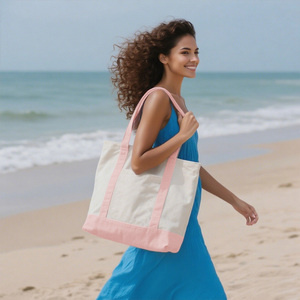 Высококачественная Сумка-тоут из органического переработанного хлопка с индивидуальным принтом - Product Image 4