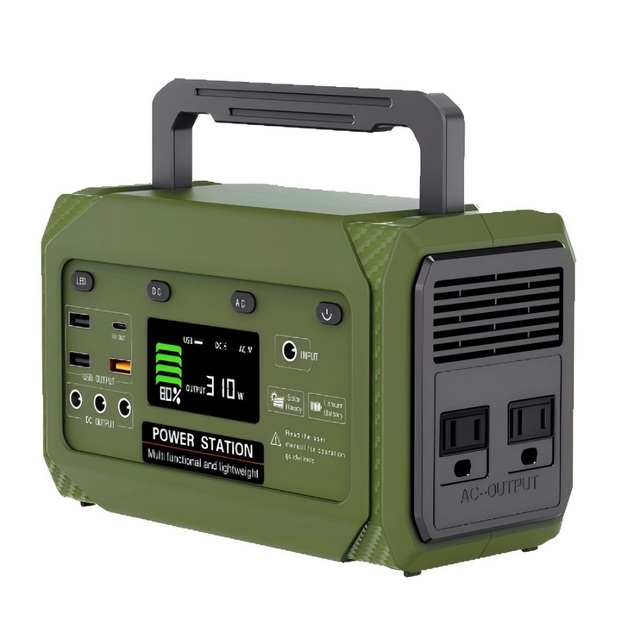 Hot-selling 300W(270Wh) 110V/220V Pure Sine Wave Outdoor Emergency Camping Relief Portable Lithium Ion Station Car Compatibility