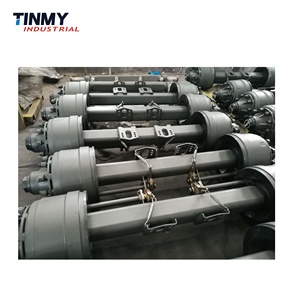 13ton vuông chùm Trailer trục giá rẻ chất lượng tốt Trailer Mỹ trục Đức trục 14ton - Product Image 2