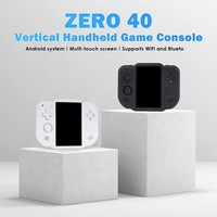 Console de jeu portable rétro AMPOWN MINI ZERO 40, Android 13, écran IPS 4 pouces 1280x960, batterie 4300mAh, WiFi, fabriqué en Chine