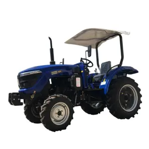 Tractor barato de China y equipo agrícola 4X4 agricultura diésel para proyectos agrícolas