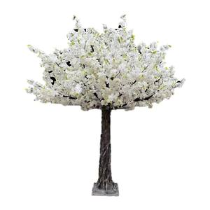 Arbre à fleurs de cerisier artificiel OH ARTS rose blanc en fibre de verre pour l'extérieur mariage jardin hôtel décor événement fête toile de fond - Product Image 4
