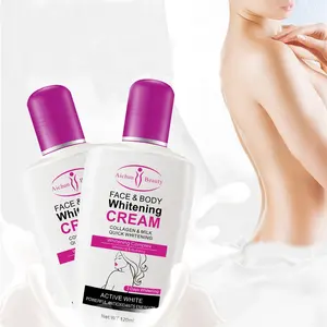 Aichun Beauty meilleure lotion pour le corps lait collagène hydratant la peau blanchissant rapidement la fabrication de crème pour étiquette de client OEM ODM
