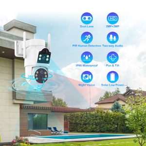 Caméra de sécurité PTZ HD <span class=keywords><strong>2MP</strong></span> en vente, caméra Wifi grand angle pour surveiller, caméra solaire à batterie pour extérieur - Product Image 3