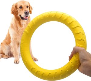 Extracteur de disque volant pour chien Jouets flottants anti-morsure Anneau d'entraînement pour chiot Jouet pour chien pour mâcheurs agressifs - Product Image 2
