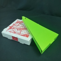 Boîtes à pizza personnalisées en carton ondulé kraft, grand format, résistantes à la graisse, avec logo UV mat et gaufré, fournisseur direct d'usine SP3454