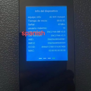 เราเตอร์มือถือ 4G รุ่น ENC21NA สำหรับขายส่ง พร้อมพาวเวอร์แบงค์ 8000 มิลลิแอมป์ รองรับซิมการ์ดสองซิม และพอร์ตเสาอากาศสองพอร์ต พร้อม Wifi 5.8G / 2.4G - Product Image 6