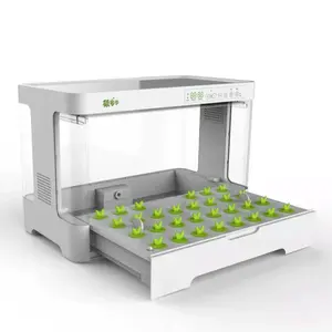 室内水培温室系统智能led植物快速生长柜箱