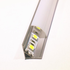 Profilé en aluminium encastré pour éclairage LED sur rail, bande LED SMD 2835, éclairage LED de plafond - Product Image 4