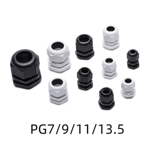 Passe-câbles en nylon étanche IP68 PG7-PG63, Protections de câbles en plastique, Connecteurs de câbles - Product Image 4