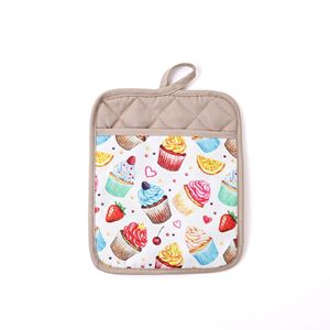 Chuyên Nghiệp Unisex Vải Tạp Dề Thiết Lập Với Găng Tay Và Khăn Cho Nhà Bếp Nhà Hàng Quán Cà Phê Nhân Viên - Product Image 6