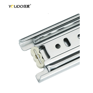 Youdo 45mm Telescopic kênh bình thường ngăn kéo <span class=keywords><strong>Slide</strong></span> 3 lần bóng mang ngăn kéo RUNNERS phụ kiện đồ nội thất - Product Image 3