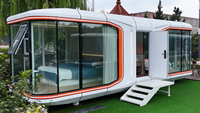 Maison capsule résidentielle intelligente modulaire légère et innovante