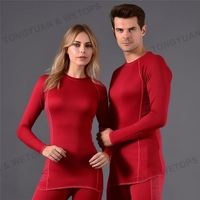 Fabrication sur mesure de vêtements 2 pièces/ensemble vêtements hommes costume thermique Thermostat mince longs Johns pour homme sous-vêtement thermique chaud