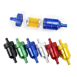 12 Pieces Gas In-Line Fuel Filter 1/4 and 5/16 Universal Motorcycle  Petrol Inline Filtration Speed Quick Gasoline Diesel Filter for 6mm/8 mm  Fuel Hose for Lawnmower, Power Equipment : : Automotive