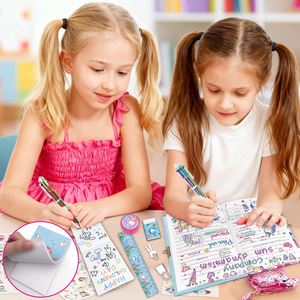 Juego de seis piezas para niñas al por mayor de papelería de estudio, juego de regalo para niños para material escolar - Product Image 6
