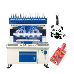 Plastic Gietmachine Pvc Rubber Label Maken Machine Druppelgietmachines