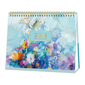 2026 biểu tượng tùy chỉnh giấy bàn lịch bán buôn sáng tạo đơn giản Bảng lịch cho văn phòng Máy tính để bàn trang trí - Product Image 2