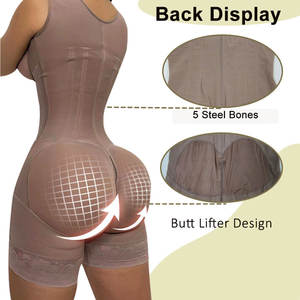 Nouvelle Faja Corset Intégral pour Femme, Modèle Colombien Post-Opératoire, Gaine Amincissante Parfaite pour le Corps Entier, Contrôle des Hanches et Amincissement <span class=keywords><strong>de</strong></span> la Taille pour la Perte <span class=keywords><strong>de</strong></span> Poids - Product Image 4