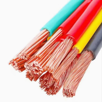 Fil et câble en cuivre toronné BV/BVR résidentiel ignifuge en PVC de 1,5/2,5 mm pour applications de construction et d'alimentation électrique