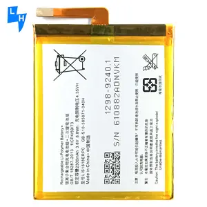 Lityum iyon lityum polimer piller LIS1594ERPC 2300mAh 3.8V Sony Xperia Z5mini pil XA Ultra C6 Xmini Z5C