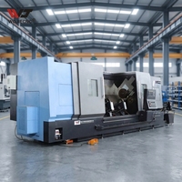 Nouveau design de tour CNC à banc incliné TCK1000, tour de fraisage et de tournage CNC automatique