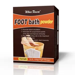 Nouveaux produits Bama Poudre De Bain De Pieds Soins De Santé Poudre D'herbe De Bain De Pieds