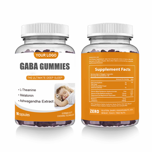 Marque privée OEM Gommes pour le <span class=keywords><strong>sommeil</strong></span>, la mélatonine <span class=keywords><strong>et</strong></span> l'Ashwagandha Gummies l Théanine sans sucre Valériane 5-HTP GABA - Product Image 2