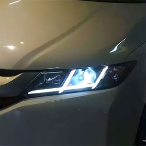 ไฟหน้า<span class=keywords><strong>รถ</strong></span>ยนต์<span class=keywords><strong>ค</strong></span>ุณภาพสูงสำหรับ Honda City <span class=keywords><strong>ปี</strong></span> 2015-2019 แบบ LED พร้อมชุดประกอบโคมไฟหน้ารถยนต์ แสงสี 6500k เลนส์โปรเจ<span class=keywords><strong>ค</strong></span>เตอร์ประสิทธิภาพสูง N - Product Image 3