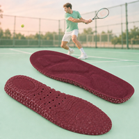 Semelles Confort Sportives Antidérapantes et Anti-Transpiration, Inserts Légers pour Chaussures de Basketball, Tennis et Gym