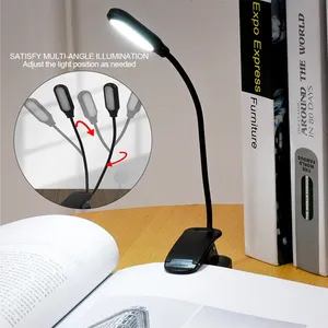 Lumières de Noël, nouvelle lampe de lecture pour livre, lampe de lecture LED pour la lecture au lit - Lecture nocturne sans endommager les yeux - Product Image 4