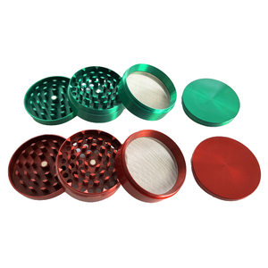 OEM/ODM Moulin à Herbes Moderne en Métal Personnalisé 4 Couches 40mm 50mm 55mm 63mm 75mm Tailles pour Tabac et Herbes pour Fumer Vente en Gros - Product Image 5