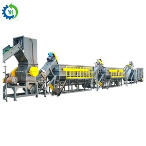 Chất thải tự động nhựa băm nhỏ & rửa tái chế dây chuyền sản xuất với động cơ PP/PE thiết bị nghiền - Product Image 3
