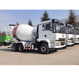 Neuer Shacman 6*4 Zement-Betonmischer-LKW mit 8m³ Kapazität Pumpe, Motor Getriebe für Produktionsanlagen - Product Image 4