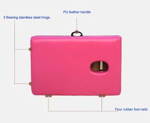 医療用ポータブル折りたたみマッサージベッド、美容サロンベッド、モダンデザイン全身マッサージ台 - Product Image 3