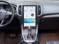 Lecteur DVD de voiture Tesla 13,6 pouces, écran Android pour Ford Edge 2015 2016 2017 2018 2019, écran tactile vertical