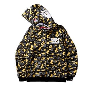 yellow bbc moletom com capuz