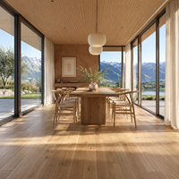 Revêtement de sol en vinyle SPC imperméable, planches rigides de luxe, résistant aux rayures, installation facile, rénovation de villa, prix exportateur personnalisé