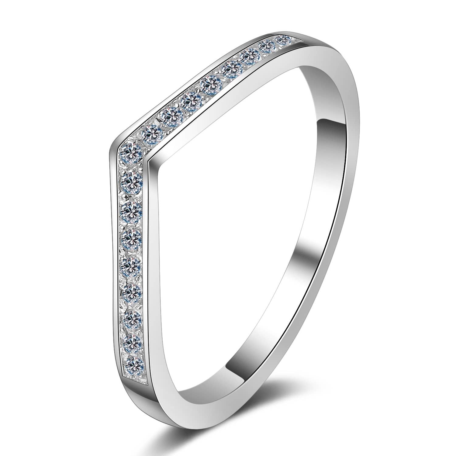 Silver-AZ065-J-0.14CT