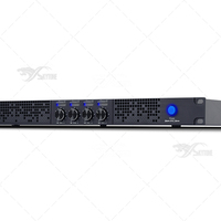 Amplificateur audio Skytone HQ4025, amplificateur de puissance numérique pour haut-parleurs, 1U, 2500W, classe D, 4 canaux, 8 ohms, amplificateur de puissance