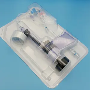 Tianck medical sistema di gonfiaggio a pistola monouso cardiovascolare 30 ATM dispositivo di gonfiaggio a palloncino
