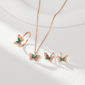 LVB17-TE <span class=keywords><strong>Ruyi</strong></span> Ping an Buckle Boucles d'oreilles naturelles Retro Premium for Women - Product Image 3