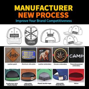 Gorra Trucker con Parche de Cuero con Logotipo Personalizado, Gorra de Malla - Product Image 4