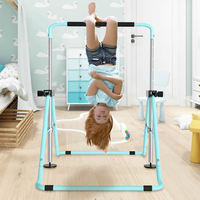 Nouvelle mise à niveau pliable maison enfants hauteur réglable Junior entraînement équilibre Horizontal extensible Gym Kip Bar