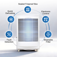 Déshumidificateur industriel intelligent portable Deye Best Compressor Dehumidifier Factory DY-6120EB 120L R410a