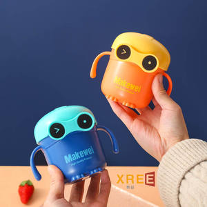 Tasse à boire pour bébé en acier inoxydable 304, tasse à boire droite pour la maison, tasse <span class=keywords><strong>anti</strong></span>-chute pour la maternelle - Product Image 3