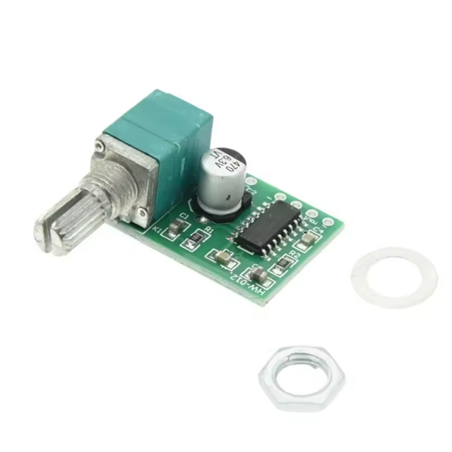 Mini PAM8403 DC 5V 2 Channel USB Digital Audio Amplifier Board Module 2 * 3W Volume Control with PAM8403 DC 5V
