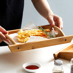 Wooden <b>trays</b>, <b>tea</b> <b>trays</b>, restaurant burger fry, fried chicken <b>trays</b>, commercial bamboo <b>trays</b>, household bamboo <b>trays</b>, snack - Product Image 1