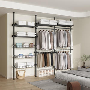 Armoire en métal pliable, armoire combinée, armoire Portable - Product Image 2