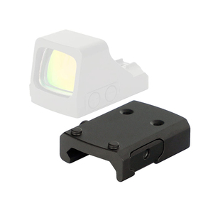 Ohhunt cấu hình thấp quang gắn tấm cứng Áo Anodized <span class=keywords><strong>Red</strong></span> Dot gắn kết Tương thích cho rmsc dấu chân - Product Image 1